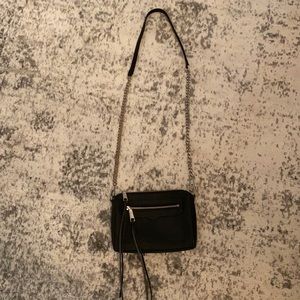 Rebecca Minkoff black crossbody purse